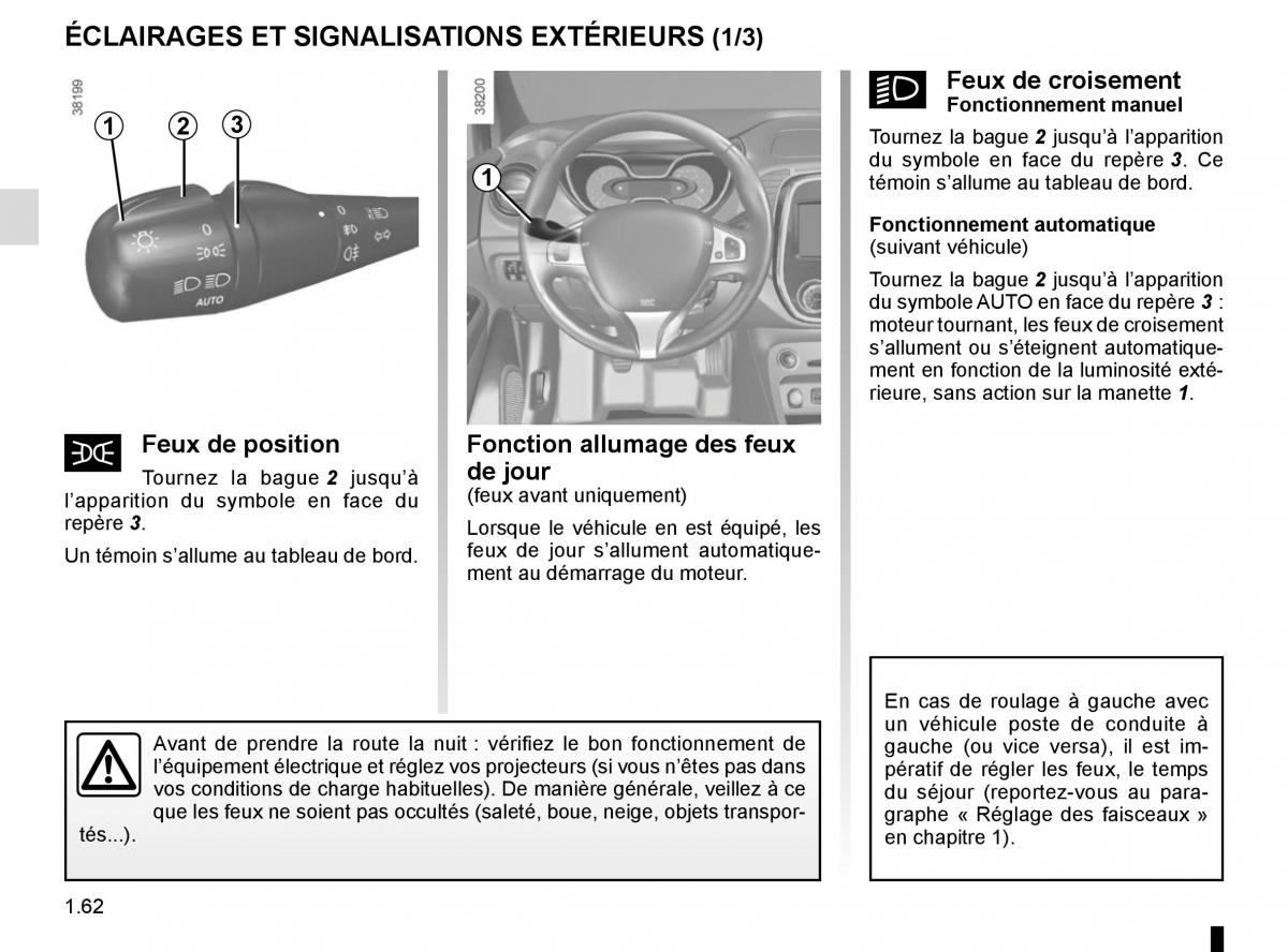 Renault Captur manuel du proprietaire / page 68