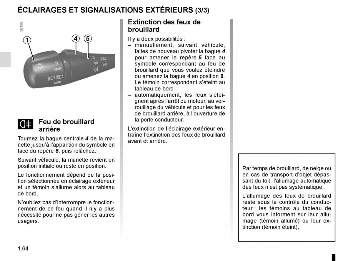 Renault Captur manuel du proprietaire / page 70