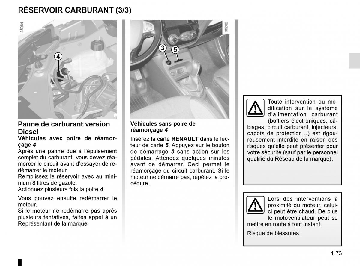 Renault Captur manuel du proprietaire / page 79