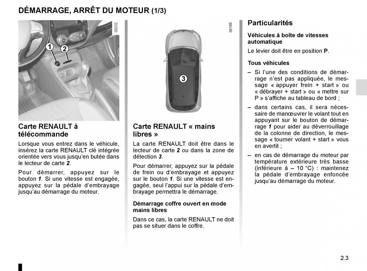 Renault Captur manuel du proprietaire / page 83