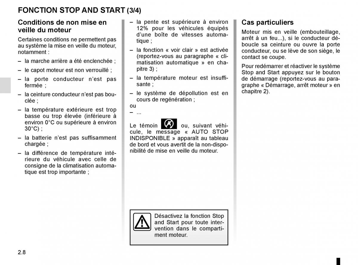 Renault Captur manuel du proprietaire / page 88