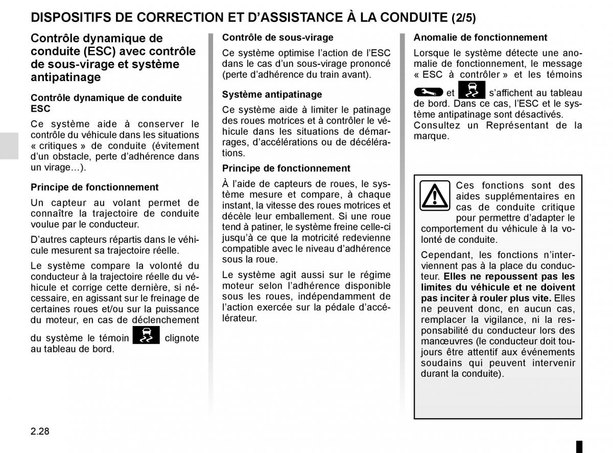 Renault Captur manuel du proprietaire / page 108