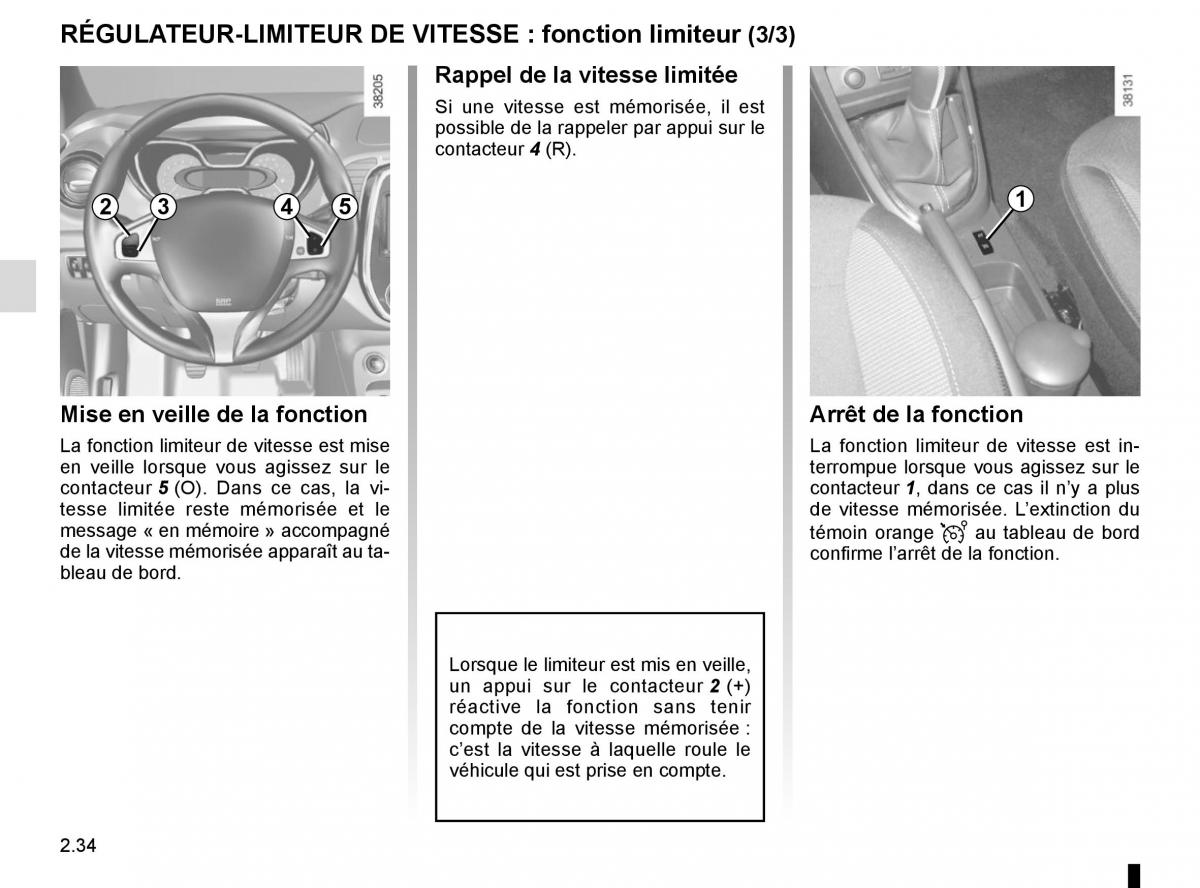 Renault Captur manuel du proprietaire / page 114