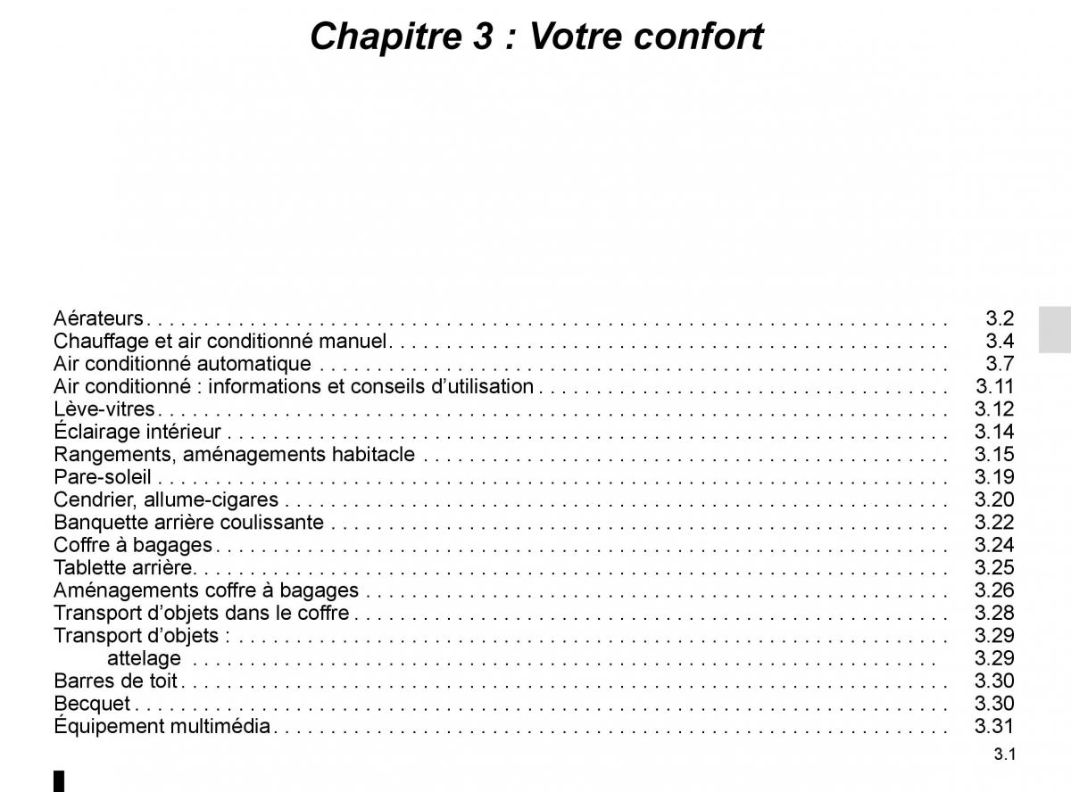 Renault Captur manuel du proprietaire / page 127