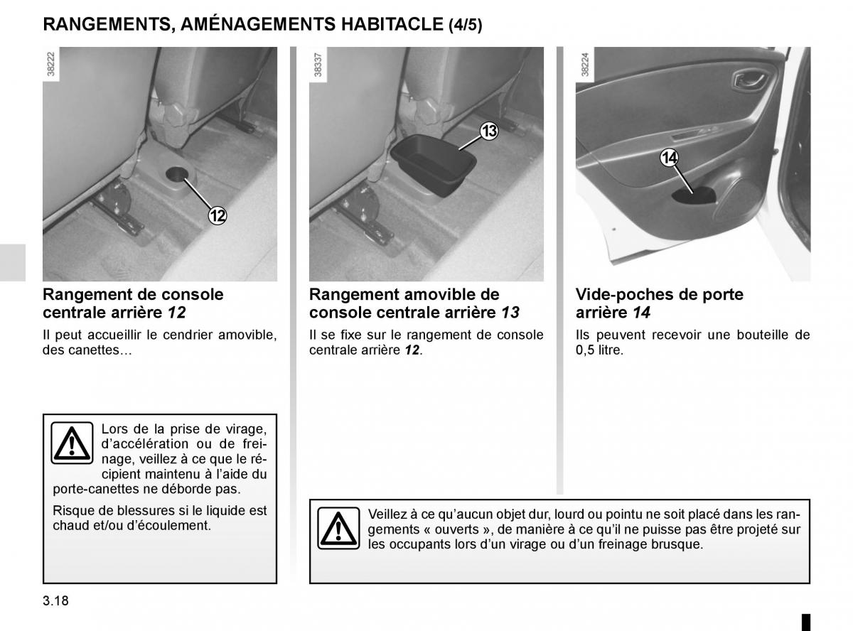 Renault Captur manuel du proprietaire / page 144