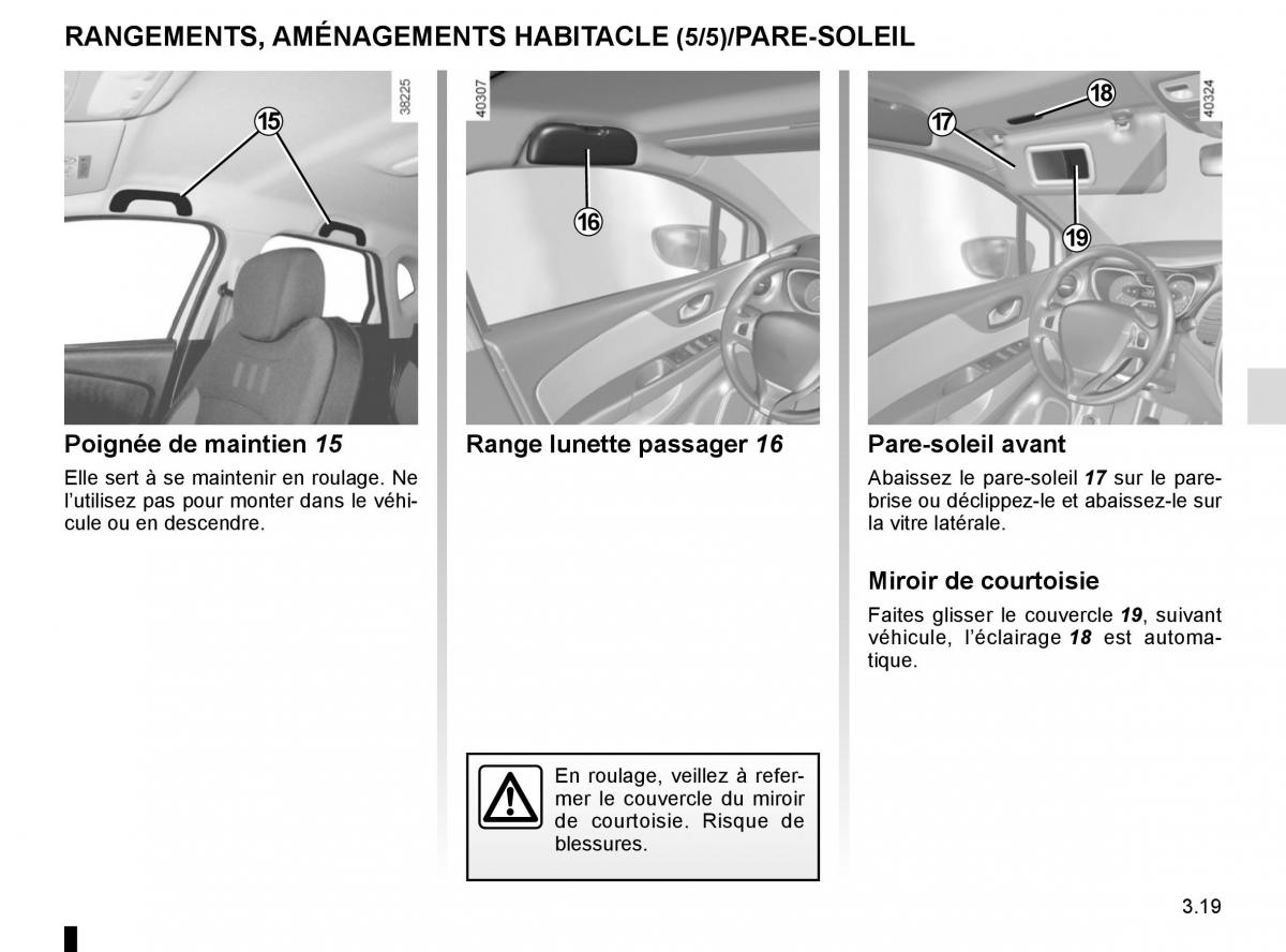 Renault Captur manuel du proprietaire / page 145