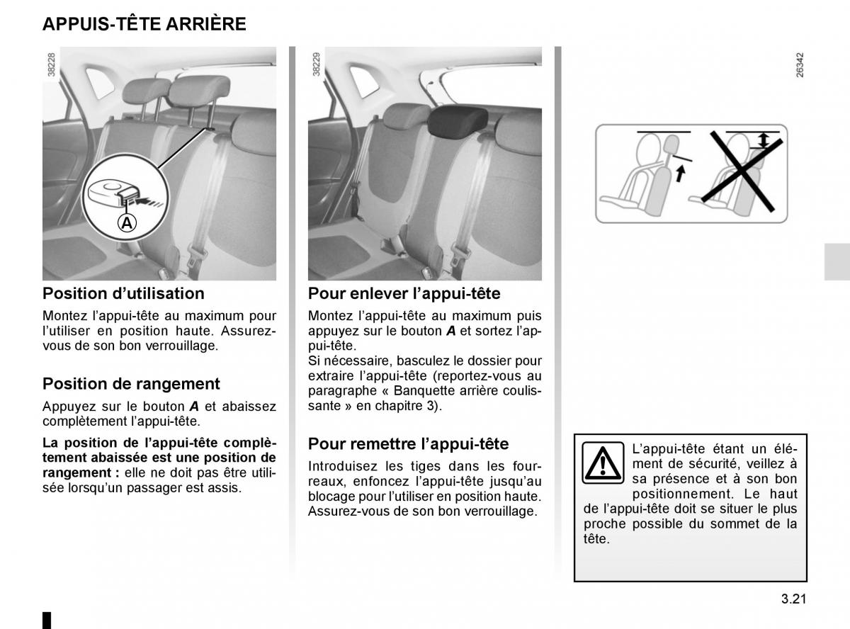 Renault Captur manuel du proprietaire / page 147