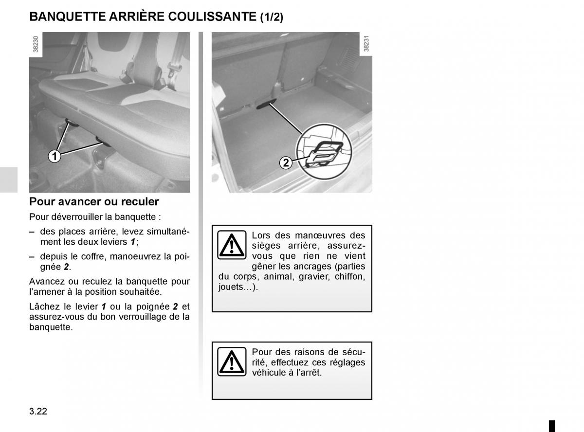 Renault Captur manuel du proprietaire / page 148