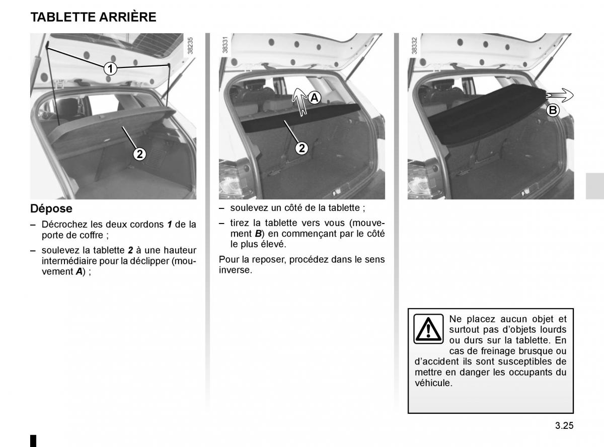 Renault Captur manuel du proprietaire / page 151