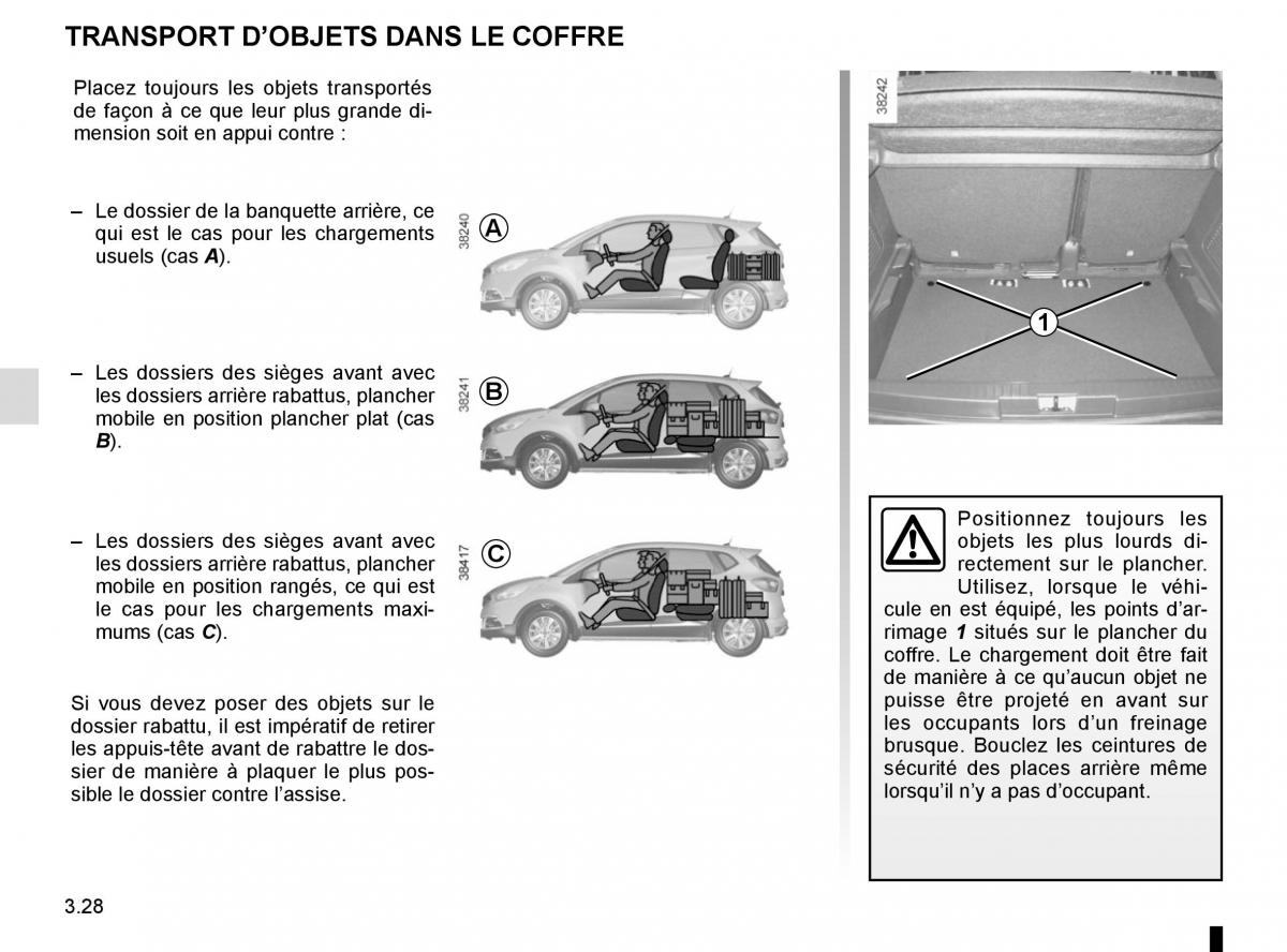 Renault Captur manuel du proprietaire / page 154