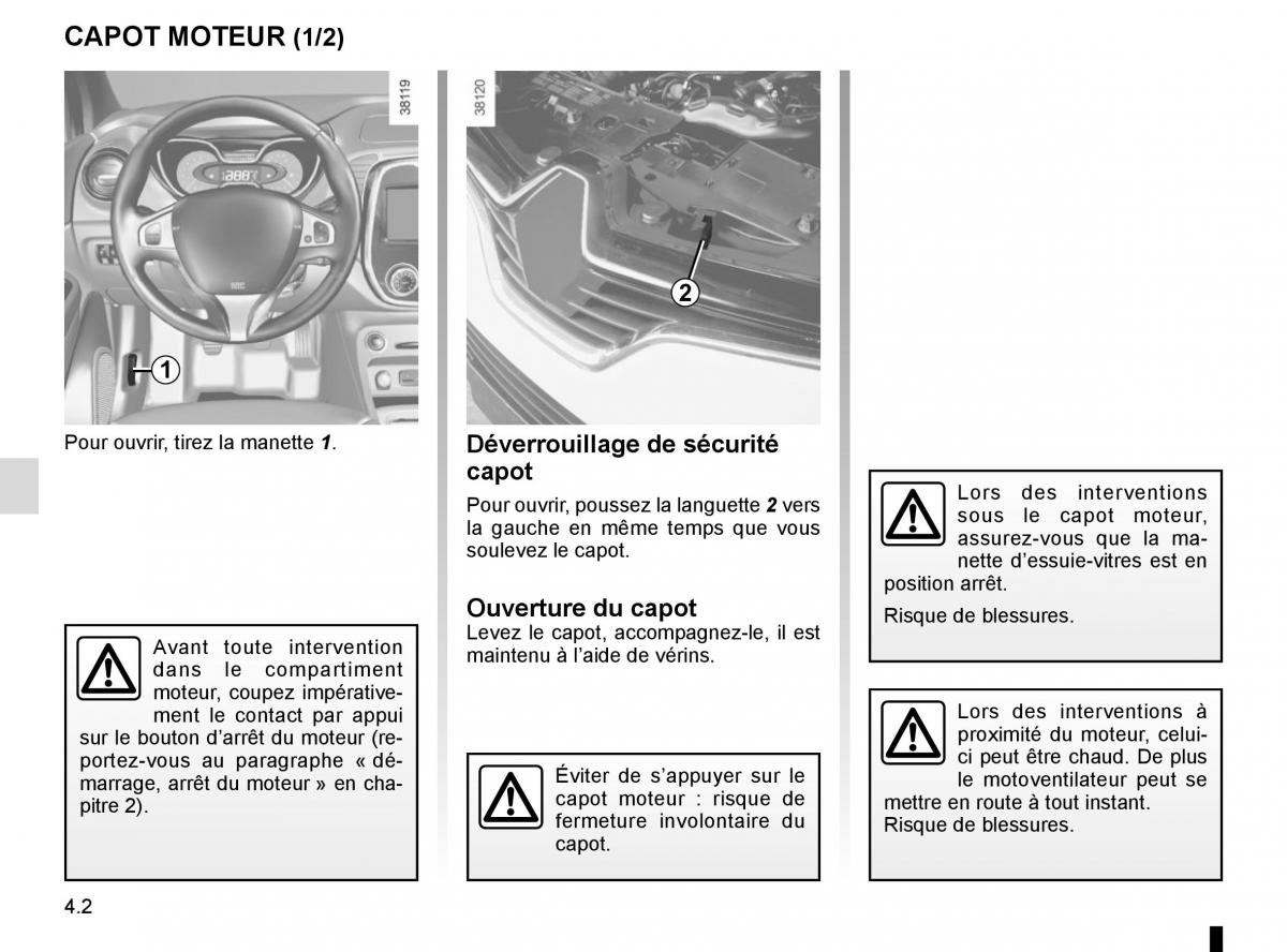 Renault Captur manuel du proprietaire / page 160