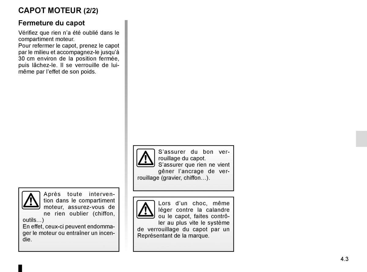 Renault Captur manuel du proprietaire / page 161