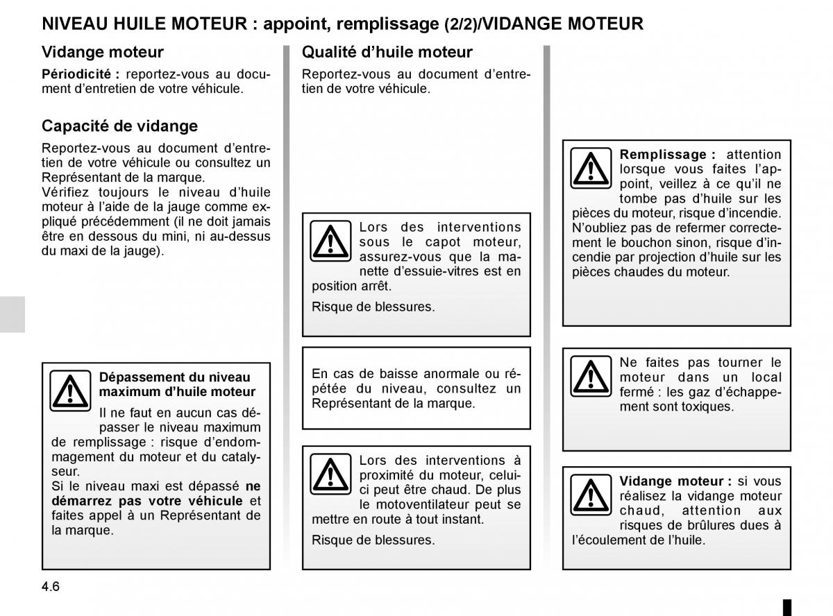 Renault Captur manuel du proprietaire / page 164