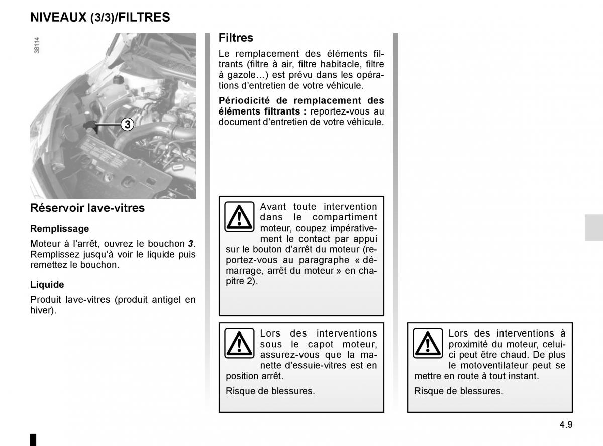 Renault Captur manuel du proprietaire / page 167