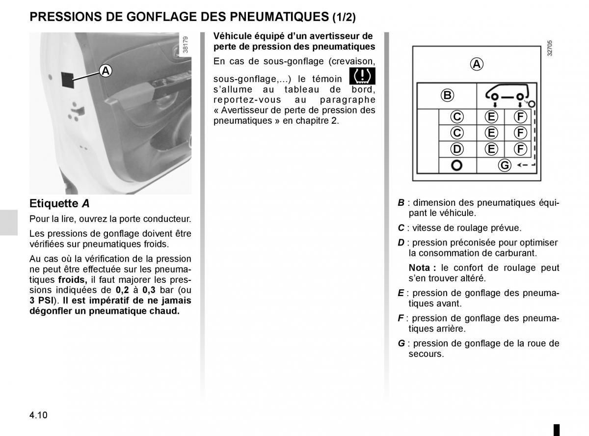 Renault Captur manuel du proprietaire / page 168