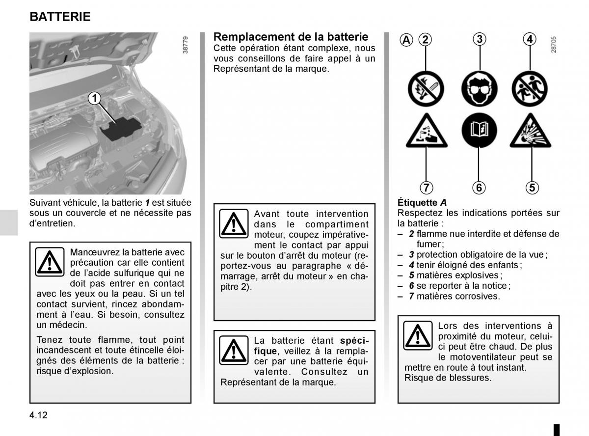 Renault Captur manuel du proprietaire / page 170