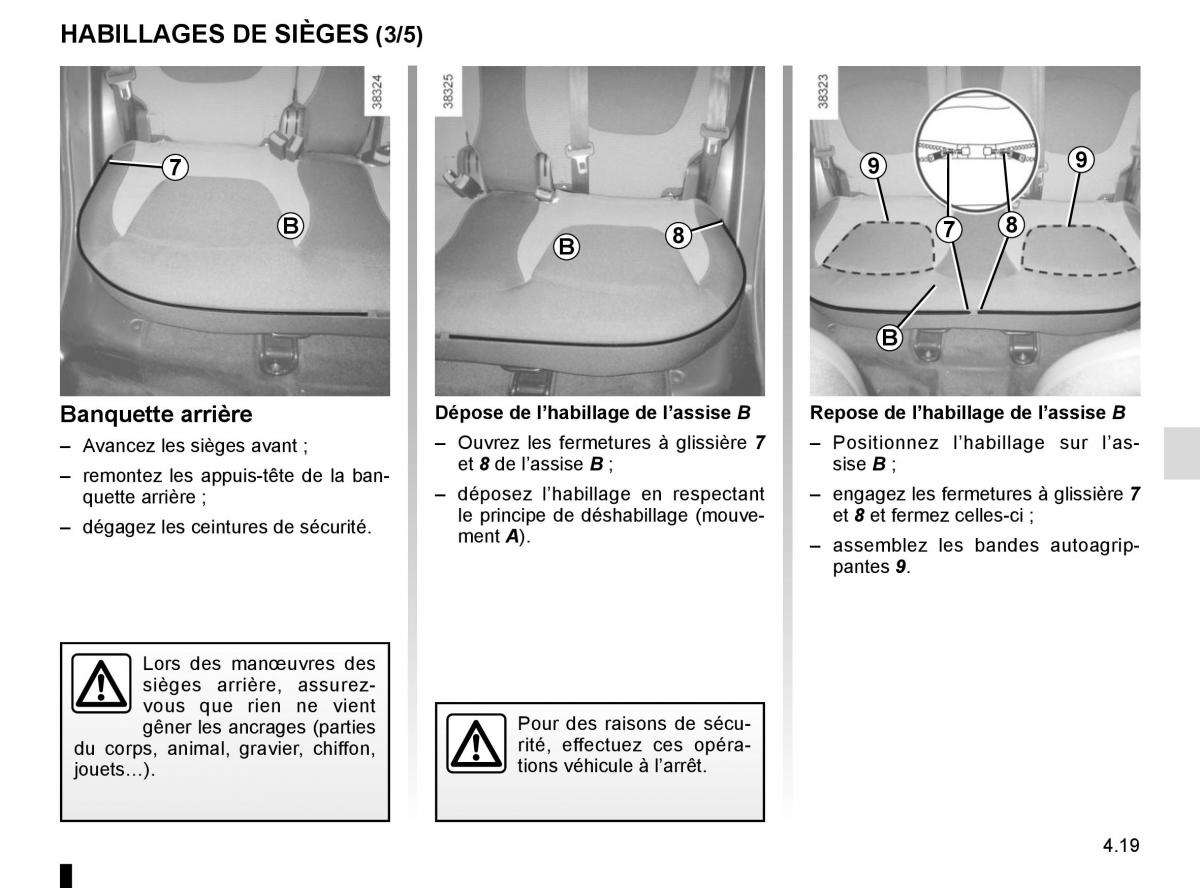 Renault Captur manuel du proprietaire / page 177