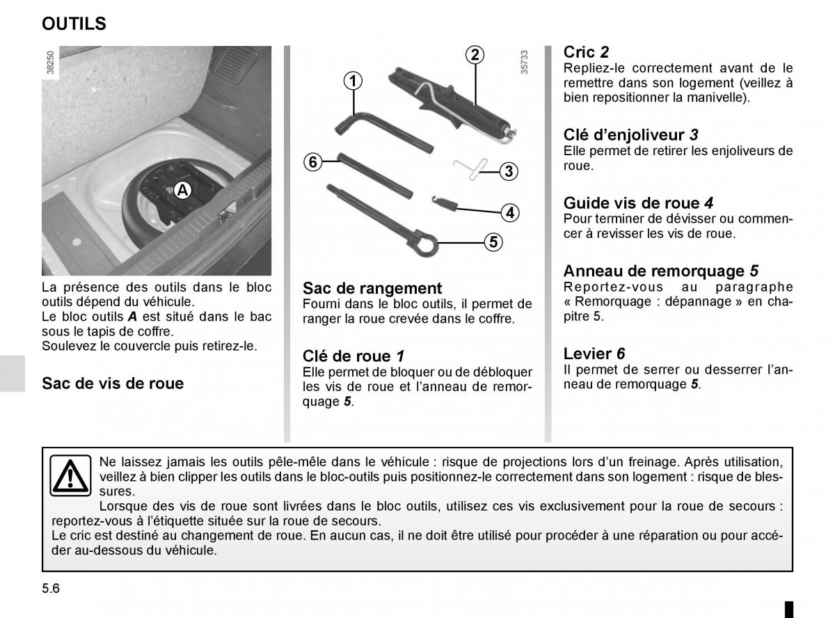 Renault Captur manuel du proprietaire / page 186