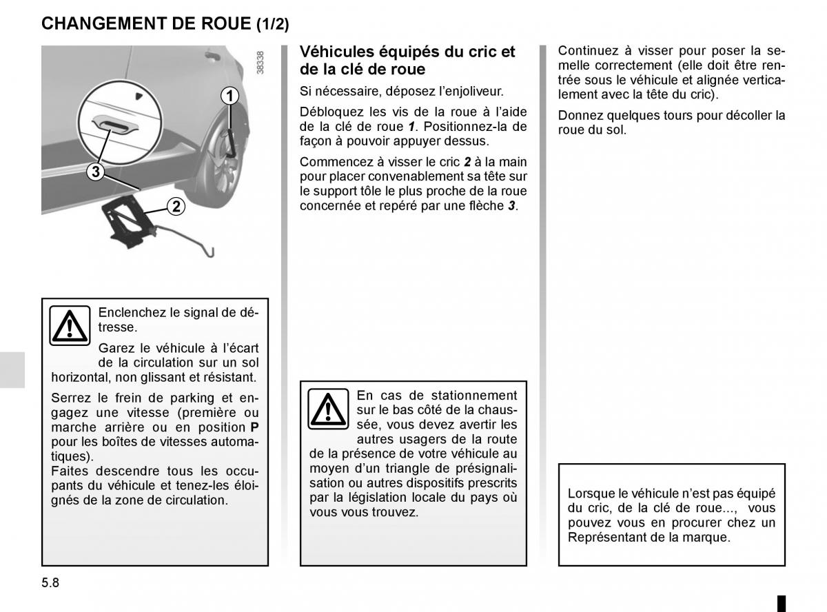 Renault Captur manuel du proprietaire / page 188