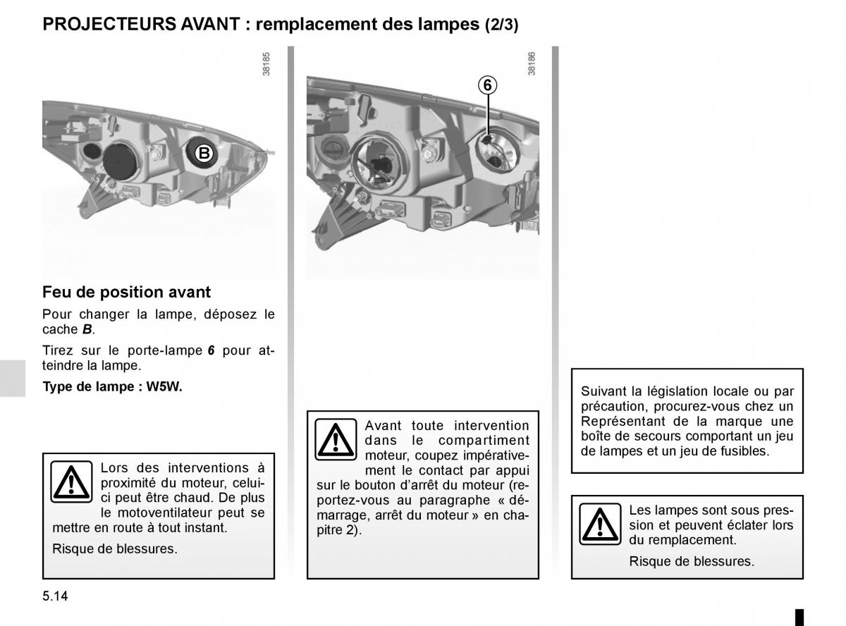 Renault Captur manuel du proprietaire / page 194