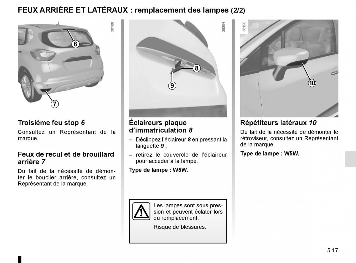 Renault Captur manuel du proprietaire / page 197