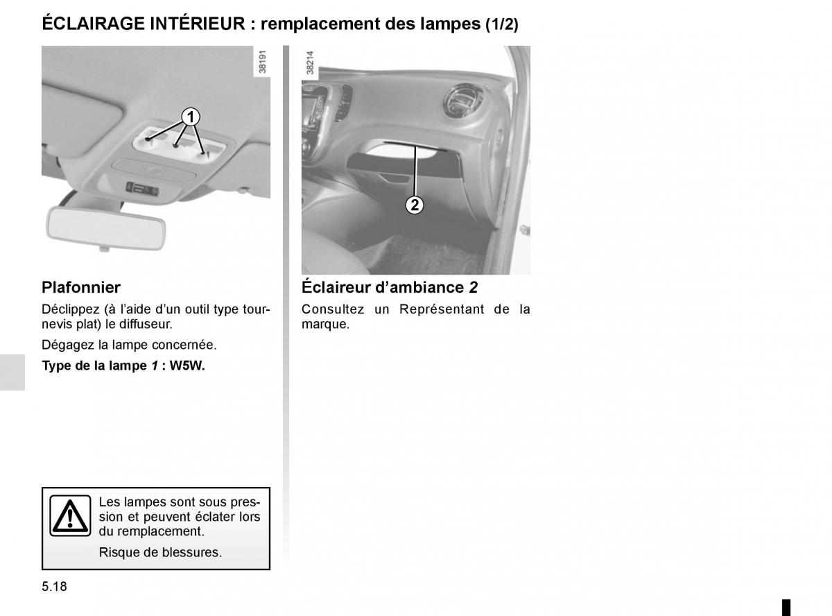 Renault Captur manuel du proprietaire / page 198