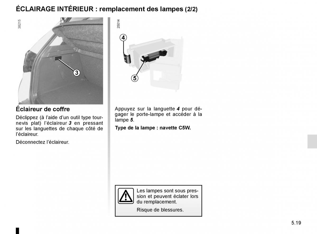 Renault Captur manuel du proprietaire / page 199