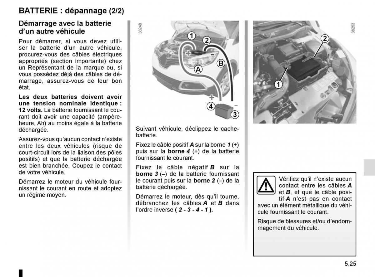 Renault Captur manuel du proprietaire / page 205