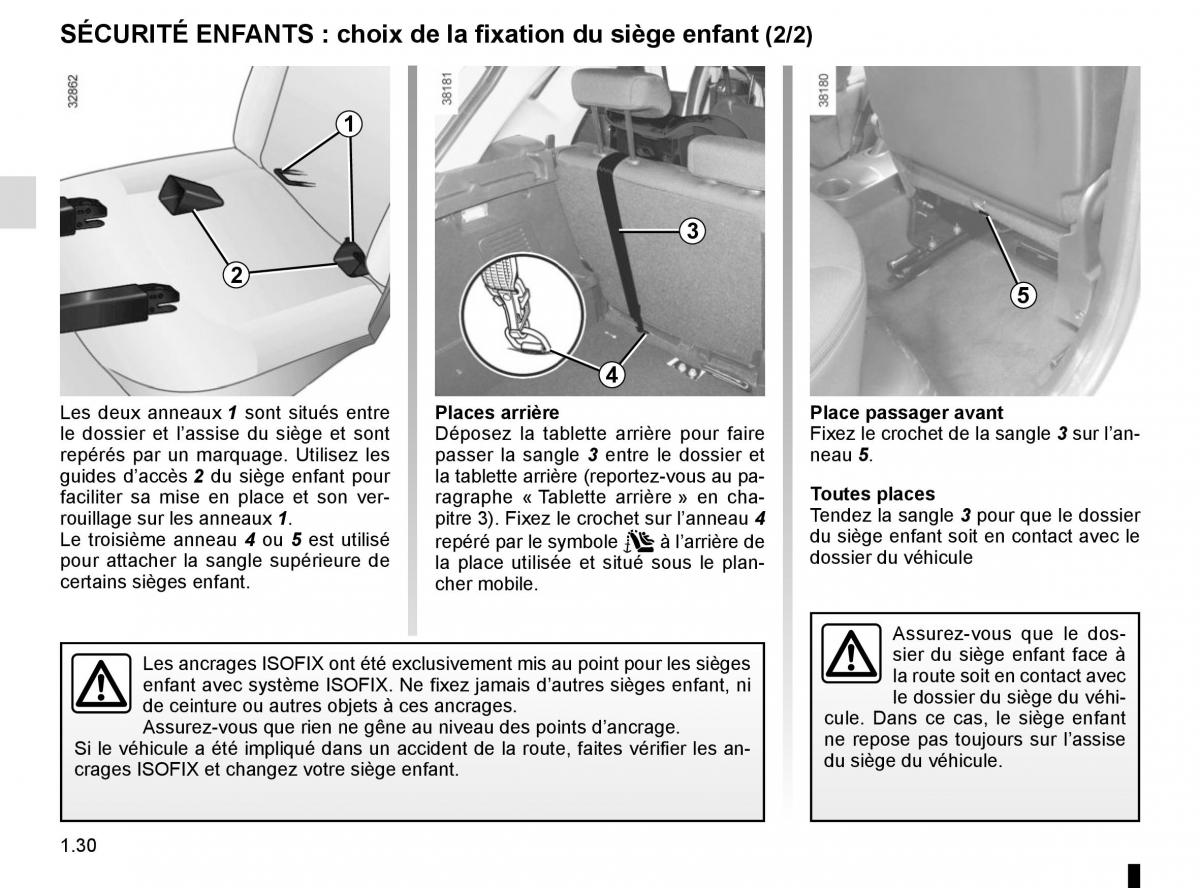 Renault Captur manuel du proprietaire / page 36