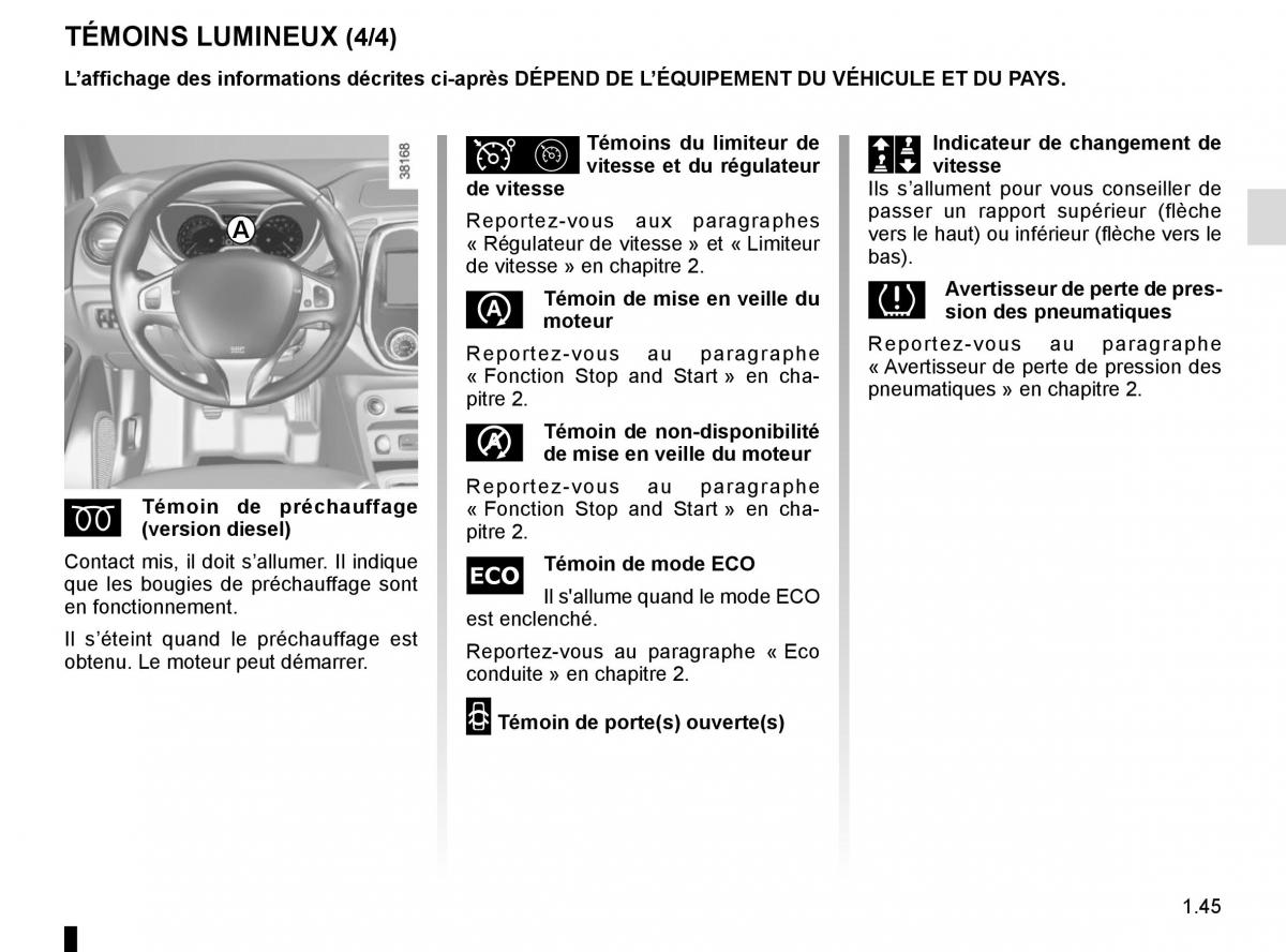 Renault Captur manuel du proprietaire / page 51