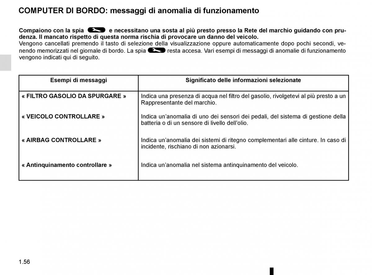 Renault Captur manuale del proprietario / page 62