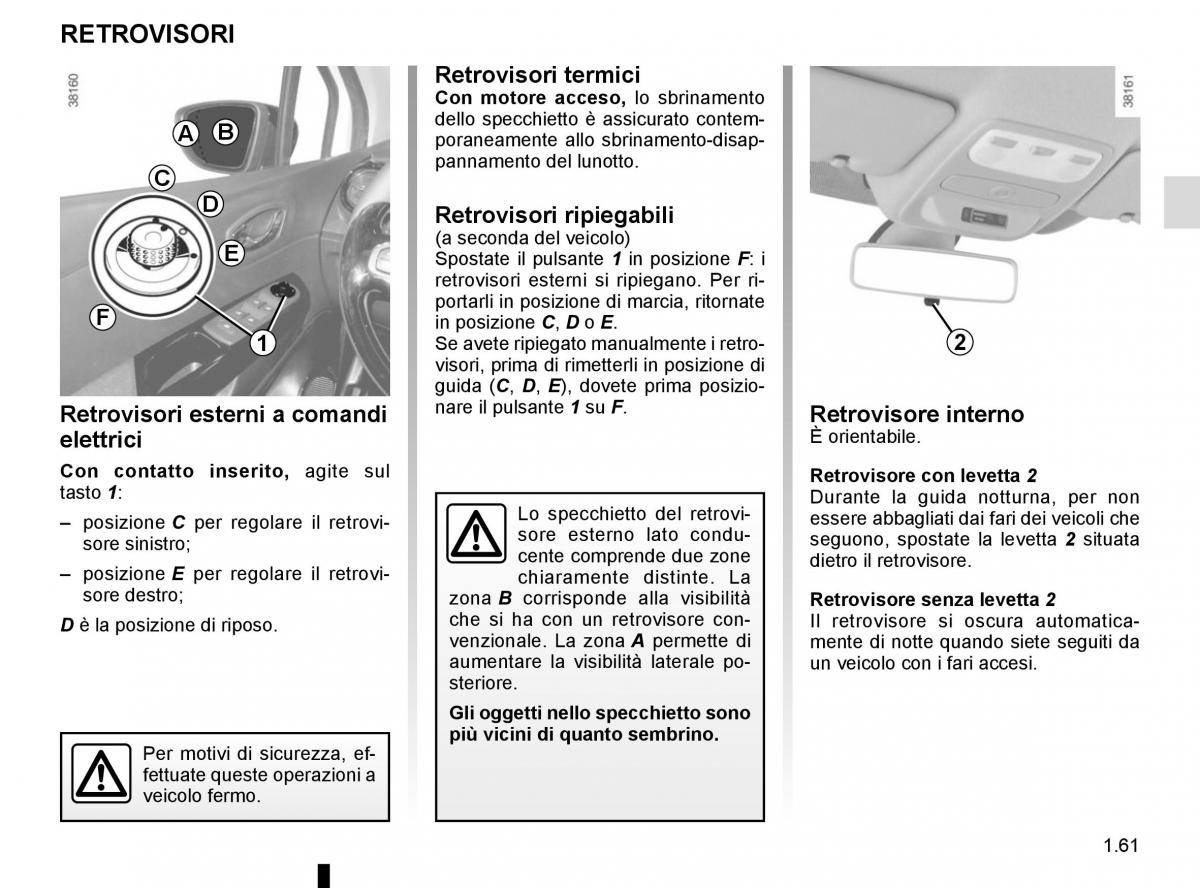 Renault Captur manuale del proprietario / page 67