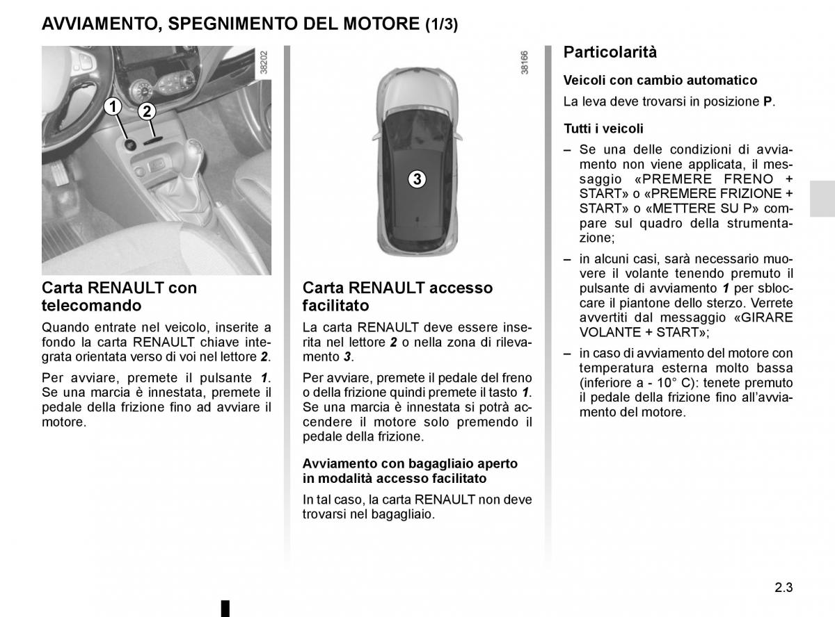 Renault Captur manuale del proprietario / page 83