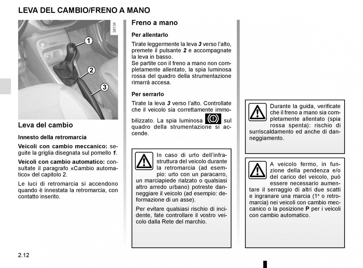 Renault Captur manuale del proprietario / page 92