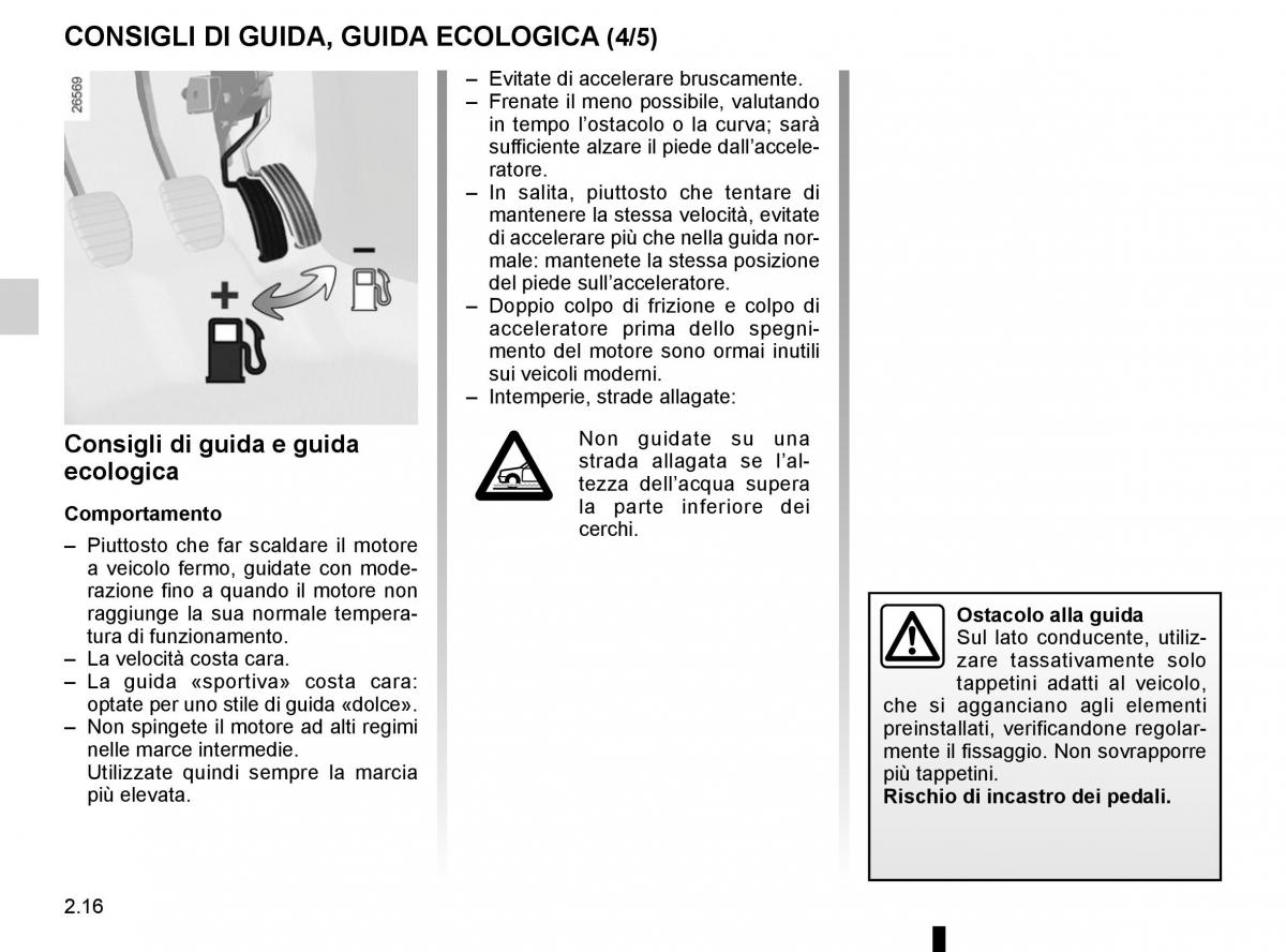 Renault Captur manuale del proprietario / page 96