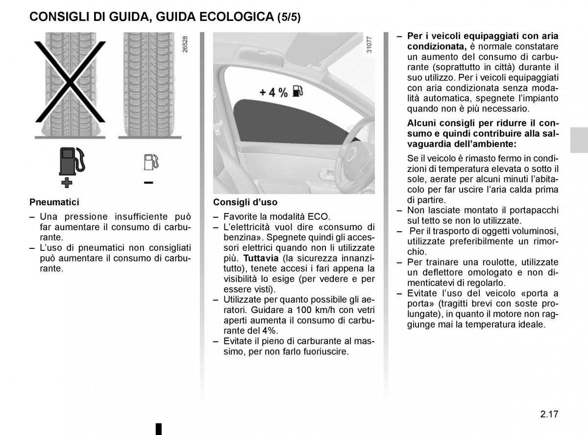 Renault Captur manuale del proprietario / page 97