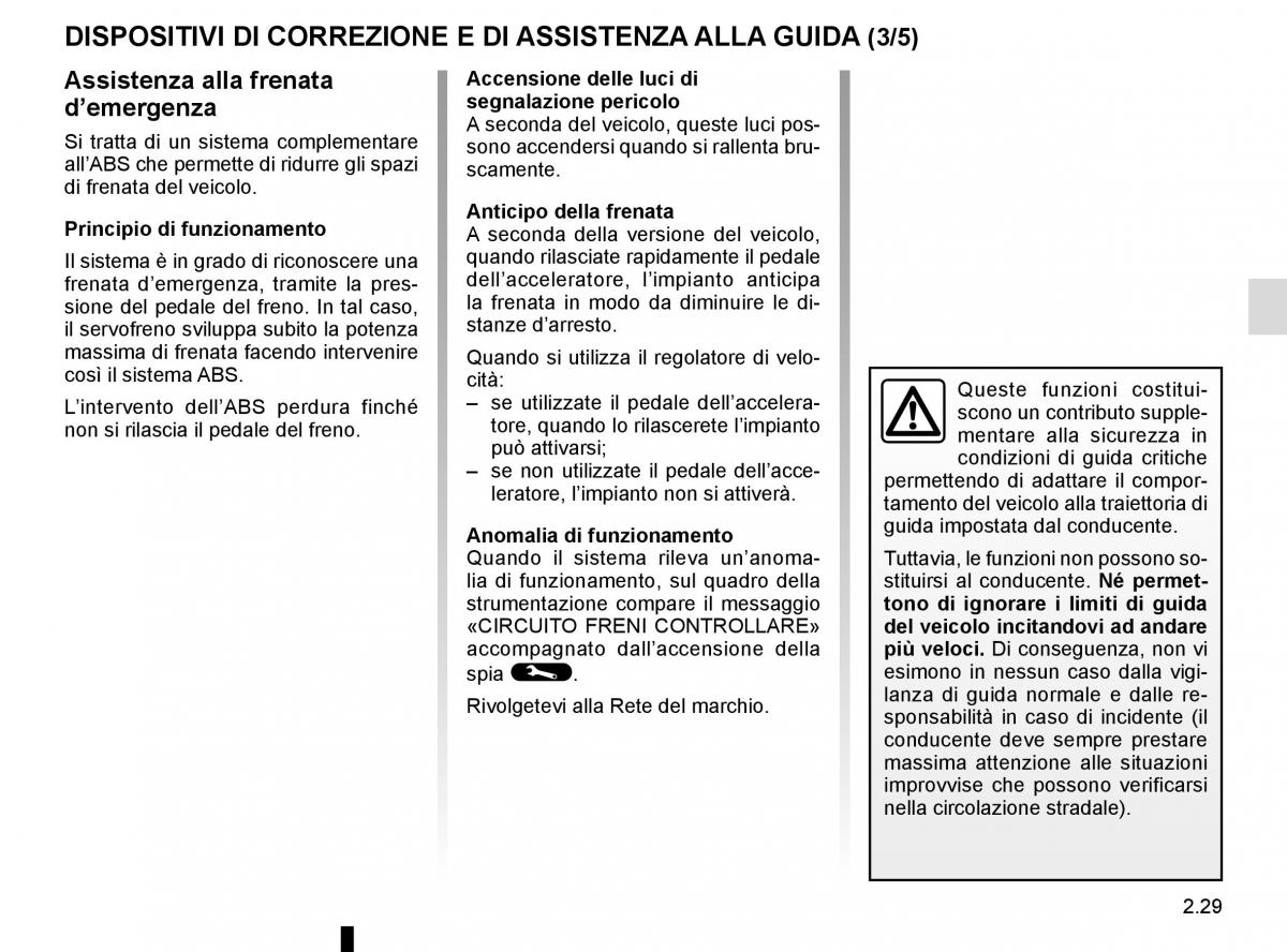 Renault Captur manuale del proprietario / page 109