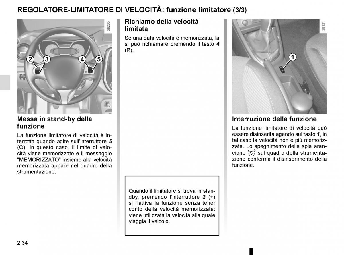 Renault Captur manuale del proprietario / page 114