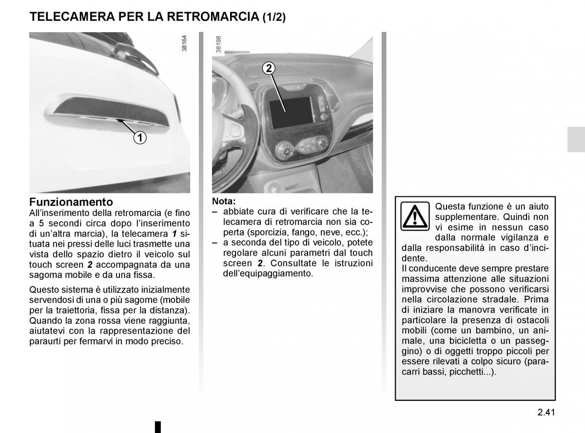 Renault Captur manuale del proprietario / page 121