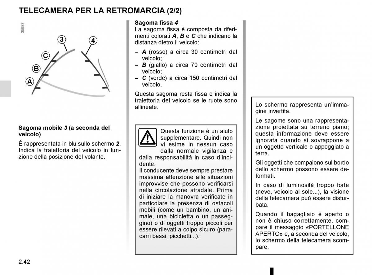 Renault Captur manuale del proprietario / page 122