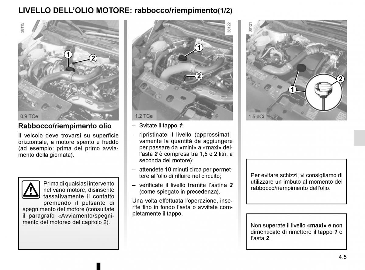 Renault Captur manuale del proprietario / page 163