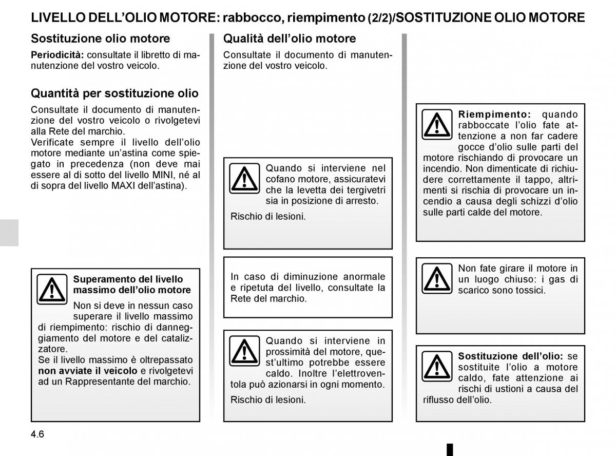 Renault Captur manuale del proprietario / page 164