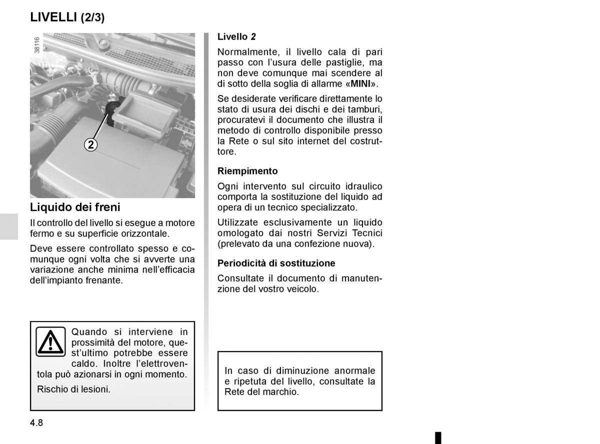 Renault Captur manuale del proprietario / page 166