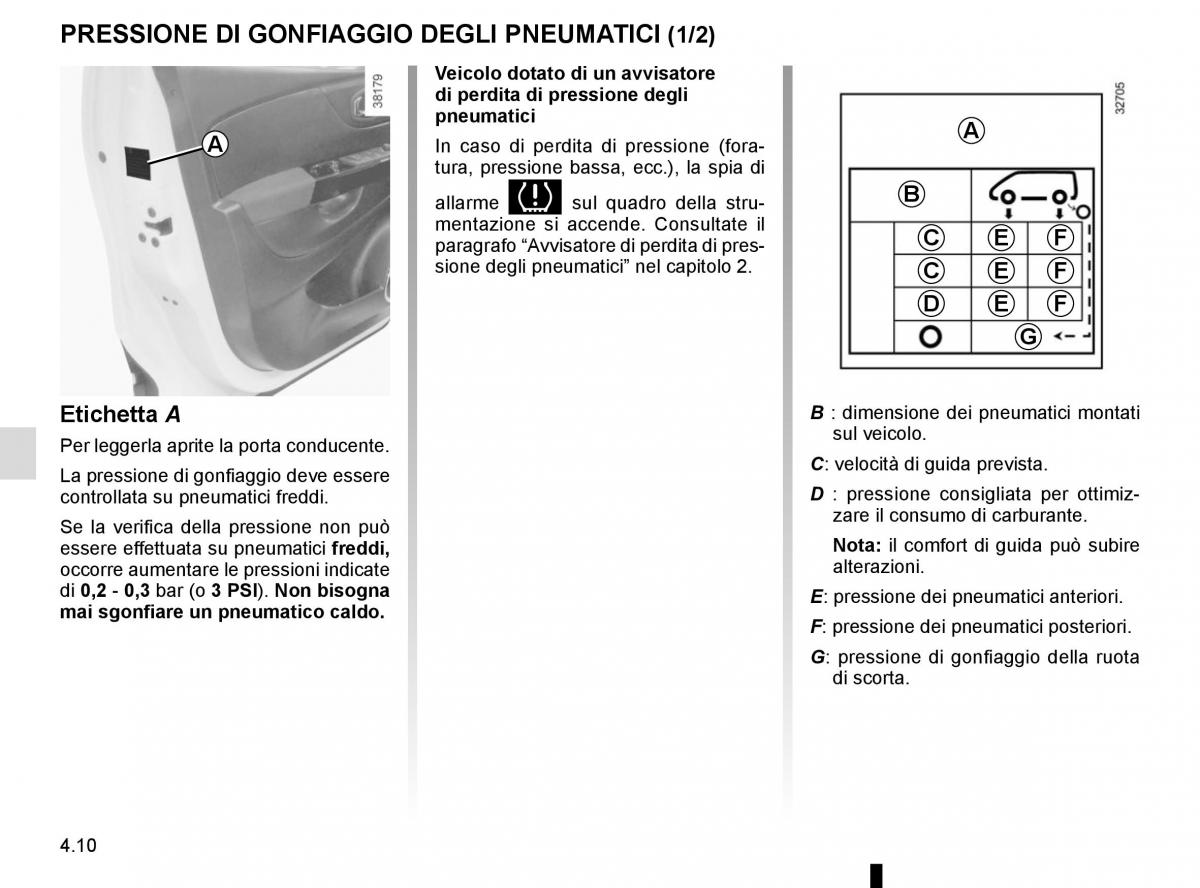 Renault Captur manuale del proprietario / page 168