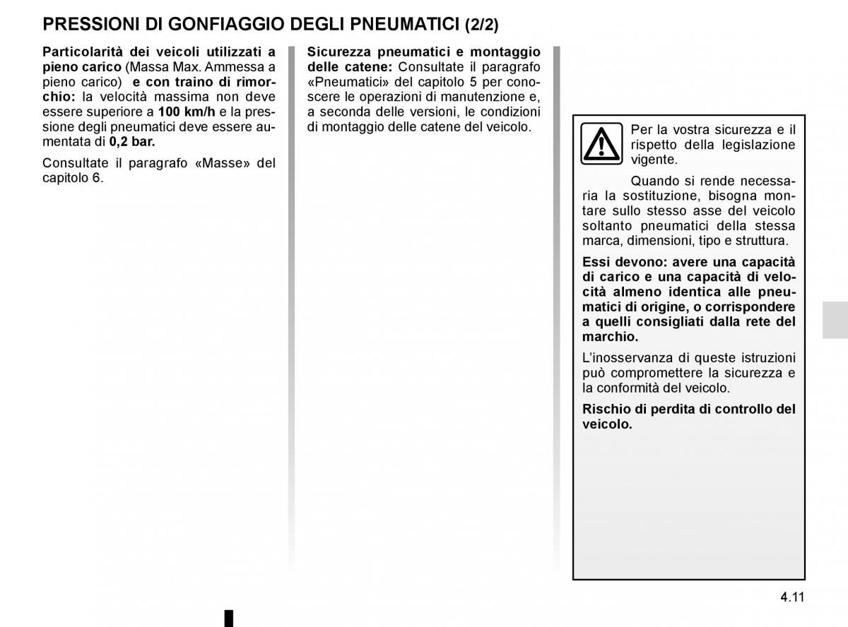 Renault Captur manuale del proprietario / page 169