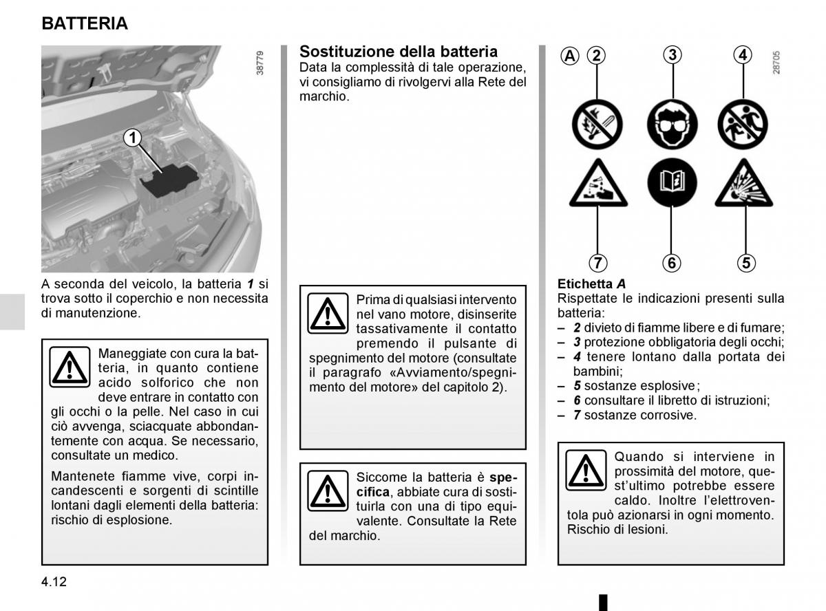 Renault Captur manuale del proprietario / page 170