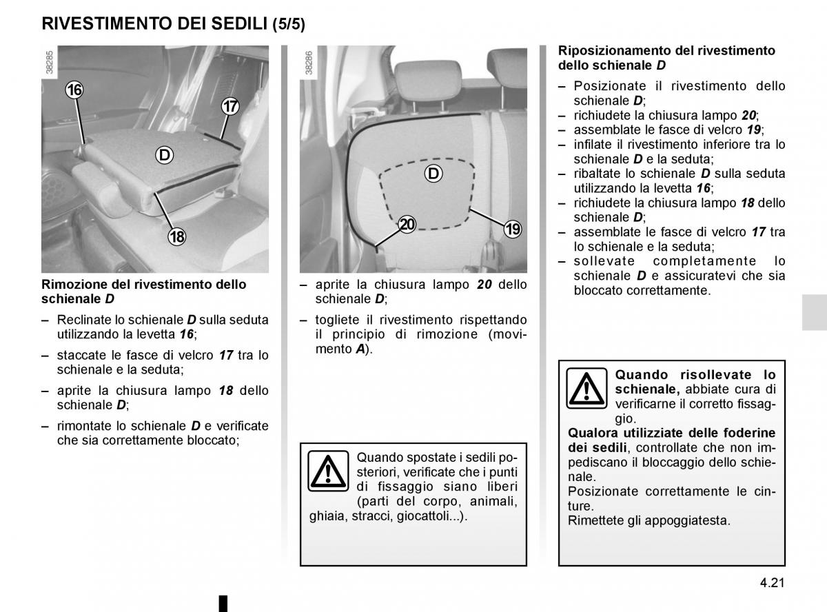 Renault Captur manuale del proprietario / page 179