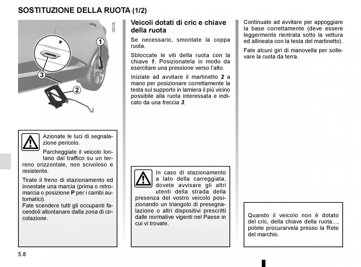 Renault Captur manuale del proprietario / page 188