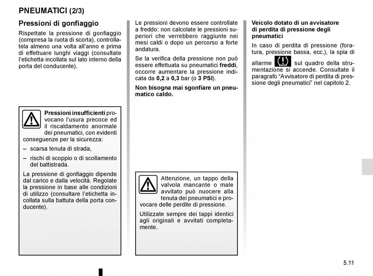 Renault Captur manuale del proprietario / page 191