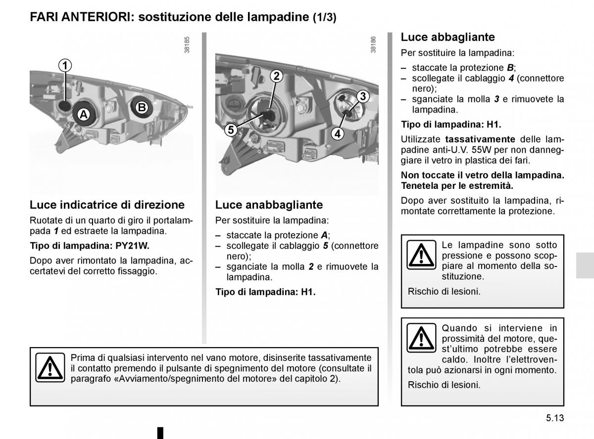 Renault Captur manuale del proprietario / page 193